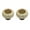 Bronze-White, variant on HDJNal Set of 2, Ceramic Knobs - Kitchen Cabinet Cupboard Door knobs, Round Shape Vintage Pull Handles for Furniture, Drawer Handles - Vintage Shabby Chic (32mm Diameter,Black-White)