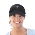 thumbnail image 5 of DALIX Unstoppable Like A Tornado Hat Womens Embroidered Baseball Cap in Black, 5 of 5