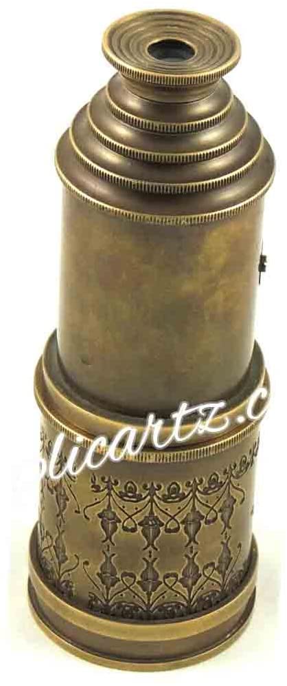 5MOONSUN5 Victorian Marine Brass Telescope 1915 Telescope