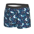 thumbnail image 2 of Balery Sea Sharks Men's Boxer Briefs, Soft and Breathable Cotton Underwear with nylon Waistband-Medium, 2 of 9
