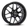 thumbnail image 2 of One Piece New Custom Wheel 19x8.5 in for Romac Radium Satin Black 19 inch Aluminum Rim, 2 of 5