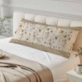 thumbnail image 4 of Vintage Spring Floral Body Pillow Covers 20"x54", Farmhouse Botanical Rustic Soft Brushed Microfiber Breathable Throw Pillow Covers, Pillowcase with Zipper for Couch Sofa Bedroom Living Room, 4 of 9