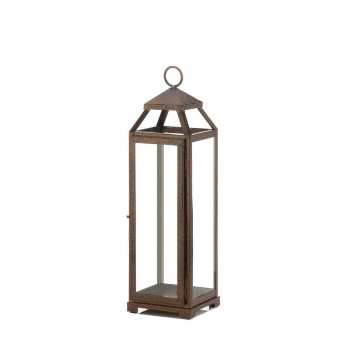 TALL COPPER LANTERN