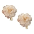 thumbnail image 4 of 2 piezas Bandas para el cabello de flores Bobina de cabello espiral elegante para el favor de la fiesta de cumpleaños, 4 of 8
