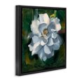 thumbnail image 3 of Stupell Industries Modern Paint Streaked Flower Black Floating Frame Canvas Art, 25 x 25, by Liz Jardine, 3 of 8