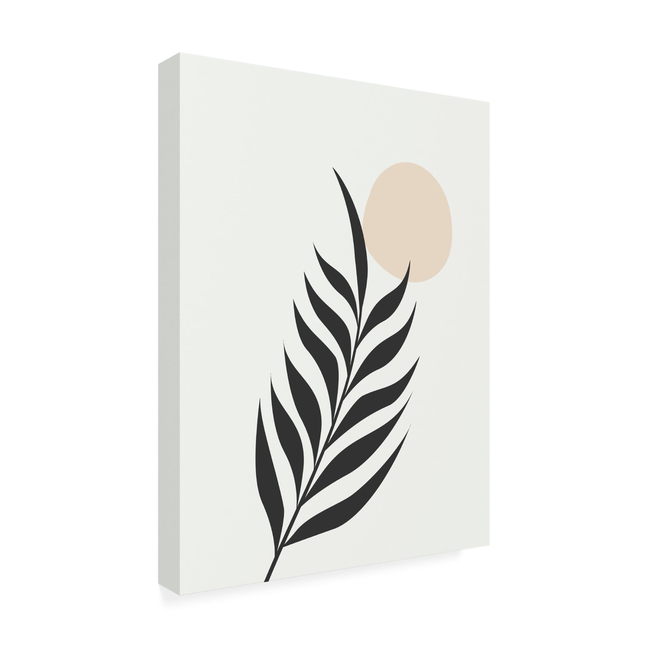 Trademark Fine Art Beth Cai Leaf Sun Canvas Wall Art