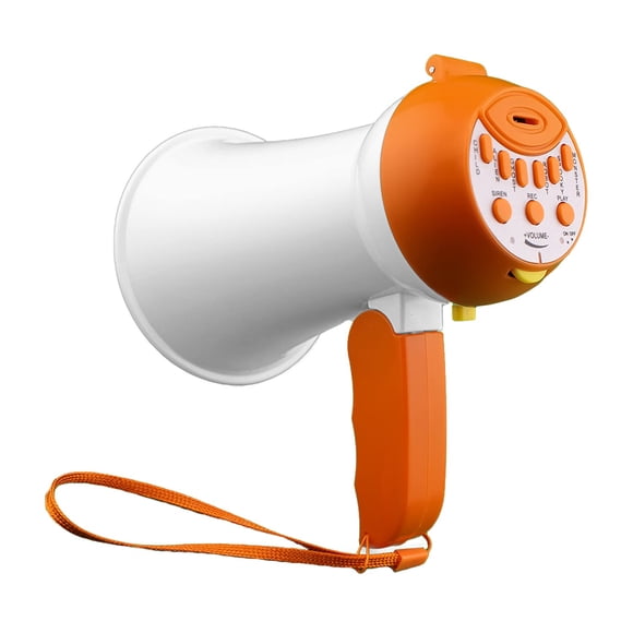 Cambiador de voz Megaphone PlayRoute, juguete, sirena grabadora para niños
