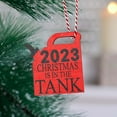 thumbnail image 5 of Rovga Gas Money Card Clip Ornament 2023 Christmas Tree Ornaments G As Can Ornament Cute Red Gasoline Barrels Decoration Mon Ey Holder Ornament, 5 of 7