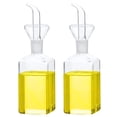 thumbnail image 1 of Dispensador de aceite de oliva y vinagre Kitchen Helper, elegante dispensador de vidrio de borosilicato que garantiza un diseño sin goteo para cocinar, 1 of 4