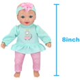 thumbnail image 3 of New Adventures Little Sweeties Baby Doll with Pets, 3 of 5