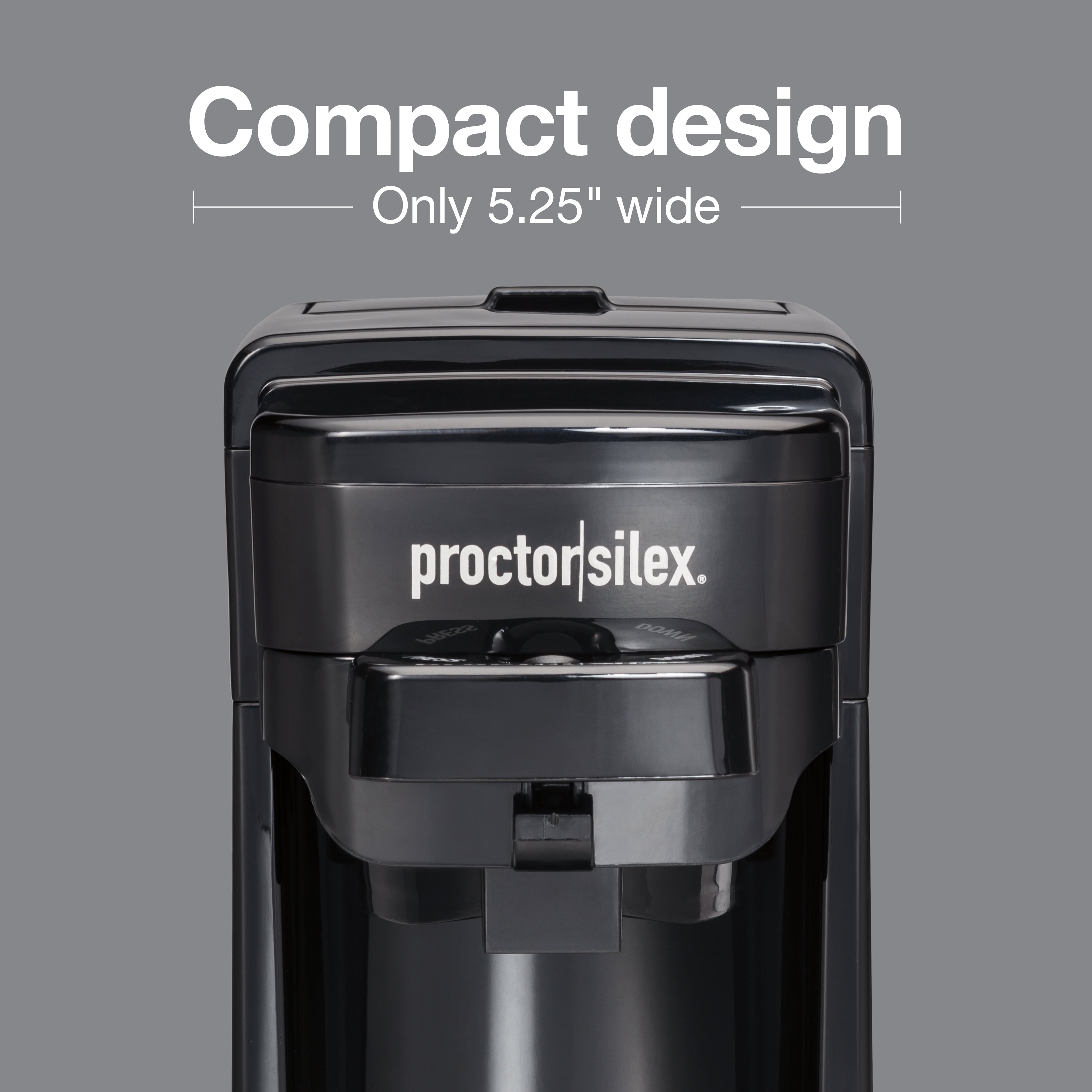 Proctor Silex 4-Cup Black Coffee Maker with Keep Warm Setting 48138PS - The  Home Depot