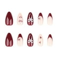 thumbnail image 3 of Xihbxyly Uñas Postizas Cortas, Kit Reutilizable de Uñas Postizas, 24 Uñas de Aspecto Natural, Fácil Aplicación con Pegatinas Adhesivas, Decoración de Uñas Diy para Mujeres Ocupadas, Regalo Perfecto p, 3 of 7