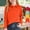 Orange, variant on Mfakffe Polo Shirts for Toddler Girls Back To School Long Sleeve School Uniform Fall Lapel Collar Golf Shirts Casual Top (Red, 9-10 Years)