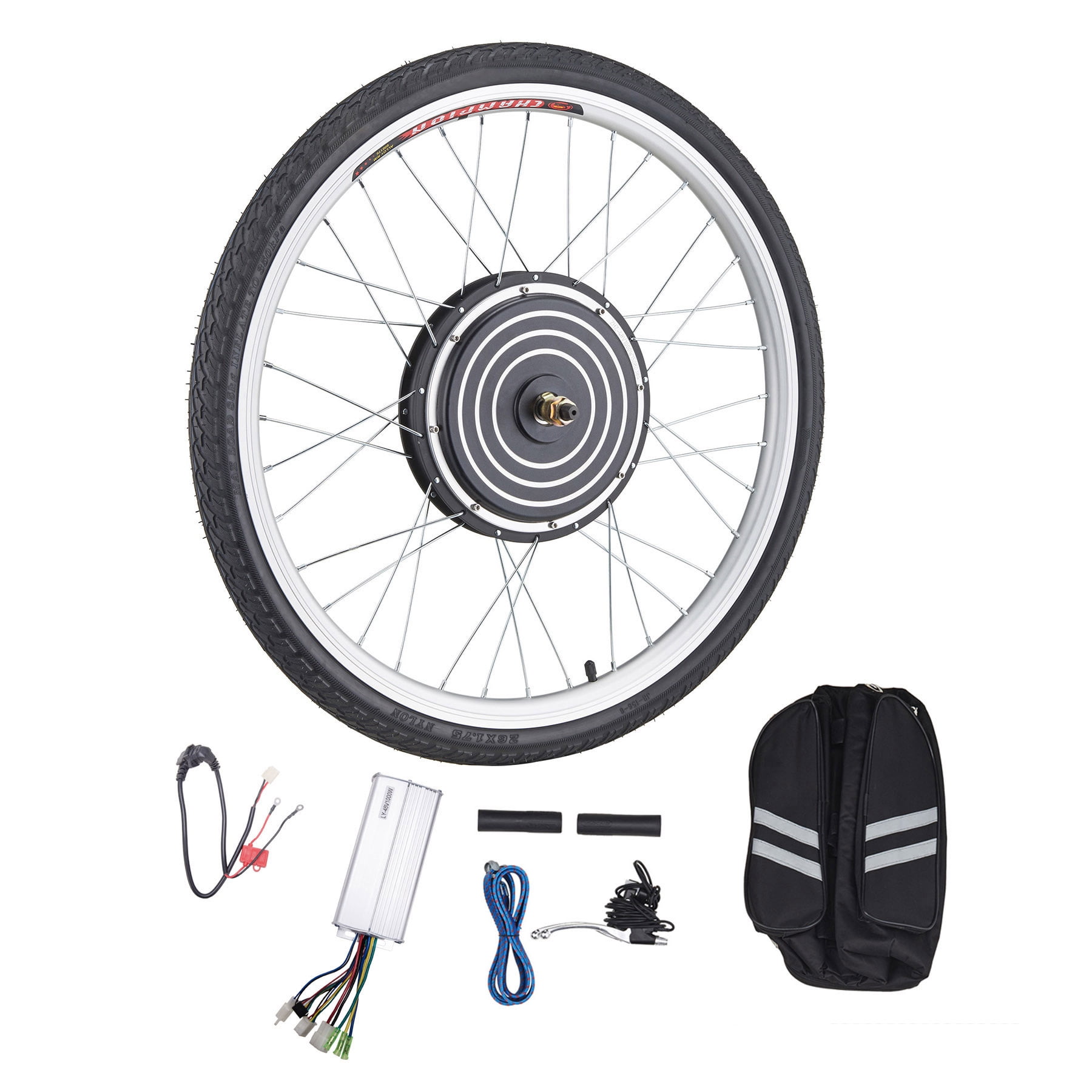 Preenex Premium 26'' 48V 1000W Electronic Bike Conversion Kit, Motorized  Wheel - Walmart.com