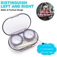 thumbnail image 2 of Modixun 8 Pack Clear Contact Lens Case with Inserter/Remover & Tweezer, 4 Colors Leak-Proof Bulk Contact Cases with Box, Contact Lenses Holder Kit with L/R Mark, Style B, 2 of 7