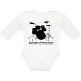 thumbnail image 3 of Inktastic Future Drummer Boys or Girls Long Sleeve Baby Bodysuit, 3 of 5