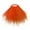 Orange, variant on Horivan Girls' Performance Skirt Solid Color Mesh Pleated Tutu for Dance Recital Party Wear Elegant Kids Formal Attire with Comfortable Breathable Fabric