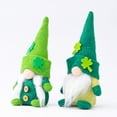 thumbnail image 5 of VANLOFE Cheap Decoration Ornaments Home Decor 2PC St. Patrick's Day Green Hat Doll Faceless Elderly Irish Festival Ornaments, 5 of 7