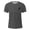 Grey, variant on Men's Summer Beach Coconut Print Breathable Short Sleeve Top Black L