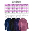 thumbnail image 3 of FUTATA Women's Velour Tracksuit Long Sleeve Pullover Sweatshirt Velour Activewear Tops Quick Dry Jogging Sweatsuit Black S, 3 of 6