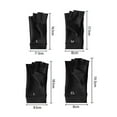 thumbnail image 4 of 1 Pair Half Finger Wrist Protective Elastic Ridding Gloves Copper Fiber Arthritis Compression Gloves Cycling Accessories, 4 of 11
