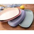 thumbnail image 5 of Plate Lightweight Wheat Straw Plates Unbreakable Dinner Plates, Robust BPA-Free Non-toxic Crockery, 5 of 5