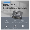 thumbnail image 3 of HDMI Switch Video Splitter for Laptop PC TV Box to Monitor TV Projector Adapter, 3 of 6