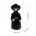thumbnail image 2 of Quemador de incienso Plague Doctor Cone Burner Gnome Decor Regalos únicos para mujeres y hombres, 2 of 6