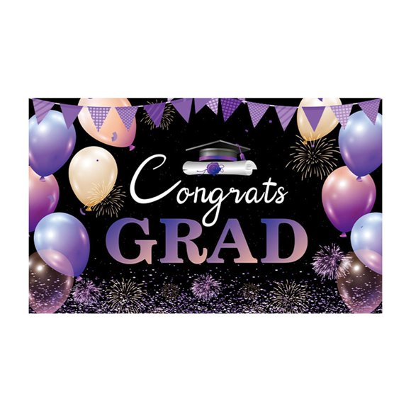 Luzkey Graduation Backdrop Photography Backdrop Celebration Prop Photography Background for School Garden Bedroom Kitchen Decoration