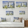 thumbnail image 4 of Designart Paris In Christmas Winter Iii Traditional Canvas Wall Art, 4 of 4
