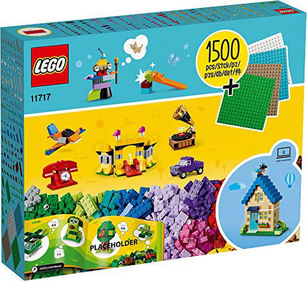 Lego classic bricks bricks plates 1504 pieces with plates included new arrivals