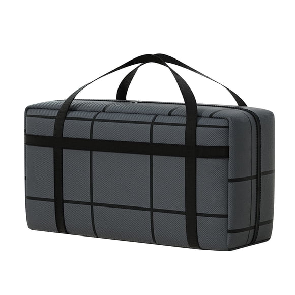 Bolsas de Almacenamiento de Ropa Bolsa de Almacenamiento de Cremallera No Tejida, Cesta de Almacenamiento de Hoja de Actividad, Bolsa de Almacenamiento de Ropa de Gran Capacidad Bolsa de Viaje Plegabl