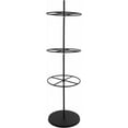 thumbnail image 5 of 3-Tier Rotatable Round Garment Rack Underwear Display Stands Round Clothing Rack Boutique Clothing Rack Black Retail Clothing Rack for Underwear Shorts Scarf, 5 of 18