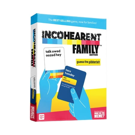 Incohearent Family Edition - The Family Card Game Where You Compete to Guess The Gibberish - by What Do You Meme?