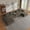 Brown, variant on BSHTI 127" Corduroy U Shape Sectional Sofa with Console, Cup Holders, USB Port, 2 Ottomans for Living Room(Black)