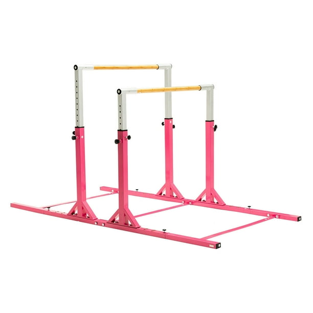 Walsport Adjustable Parallel Bars Gymnastics Bar Kids Uneven Bars Home