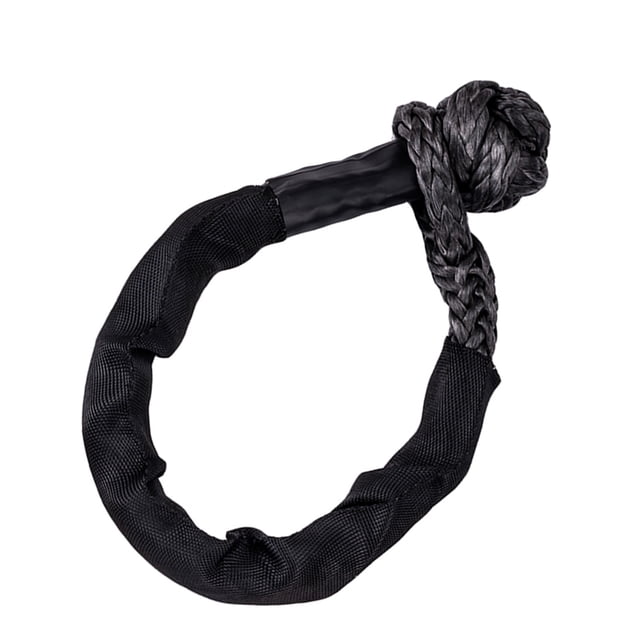 Best Sport Soft Shackle 12mmx60cm (1 Pcs) 40000 Lbs. Max. Strength Soft Shackle Recovery Rope With Sleeves For SUV ATV ,Durable & Safe