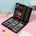 thumbnail image 7 of Happon 150 Pieces Kids Artist Drawing & Painting Set, Portable Case with Oil Pastels, Crayons, Colored Pencils, Markers, Christmas Gift for Kids Teens, 7 of 7