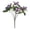 Purple, variant on Artificial Butterfly Branches For Outdoor 11.8inch Plants With Green Leaves 7 Butterflies Faux Floral Arrangements For Spring Summer Home Garden Porch Window Box Home Decor, 1Pc(Orange,11.8x7.9")