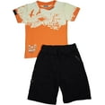 thumbnail image 2 of Mish Mish Toddler & Little Boys Cotton Short Sleeve Short Sets SZ 2T - 7 17827-4T (Yellow Lime Surf Legend), 2 of 9