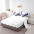 thumbnail image 3 of YST Peacock Comforter Set, Exotic Peafowl Theme, 7-Piece, Queen Size, 3 of 5