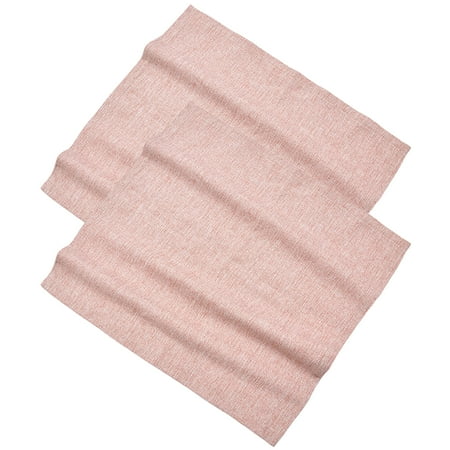 

XIEC 2Pcs Tea Towel Comfortable Washable Cotton Flax Versatile Dish Towel Cloth for Dining
