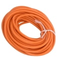 thumbnail image 1 of Tubo elástico de látex de 1,7 mm de diámetro interior y 4,5 mm de diámetro exterior, ideal para caza y fitness al aire libre, color naranja, de 32,8 pies, para catapulta de tirachinas, 1 of 8
