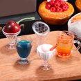 thumbnail image 2 of 24 Pcs Tasses Miniatures Modèle Mini Tasses Multifonctionnelles Mini Tasses à Glace Miniatures pour Maison de Poupée, 2 of 5