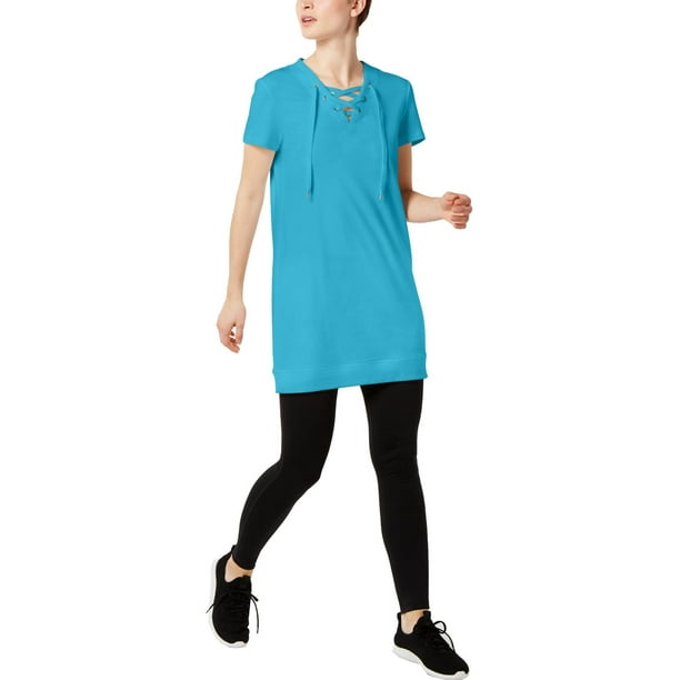 Ideology Ideology Womens Fitness Workout Tunic Top