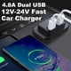 thumbnail image 5 of Sidaley Enchufe de automotriz de plástico extraíble doble USB impermeable Universal de alta conductividad RV toma de corriente con Bombillas para automóviles, 5 of 6