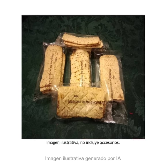 Tostaditas de maíz 5 paquetes
