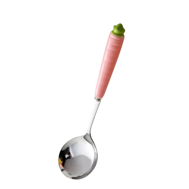 XIANXIAN Dessert Forks and Spoons Silverware,Forks and Spoons with Ceramics Handle,Stainless Steel Mini Coffee Spoons Salad Forks,Cake Forks Tea Spoons for Dessert Salad Appetizers Fruit
