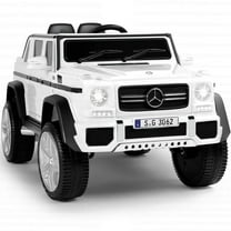 Costway Mercedes Benz 12V Electric Kids Ride On Car RC Remote Control W/Trunk White