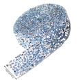 thumbnail image 4 of Cateissary Pegatinas ostentosas, cinta embellecedora, decoración de cristal de resina, apliques artesanales, arreglo ligero, cuentas decorativas, tira de Artesanía Azul claro 1 yarda 0.5 cm de ancho Cateissary HA059789-85, 4 of 6